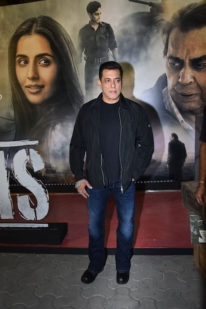 Salman Khan Ikkis Screening