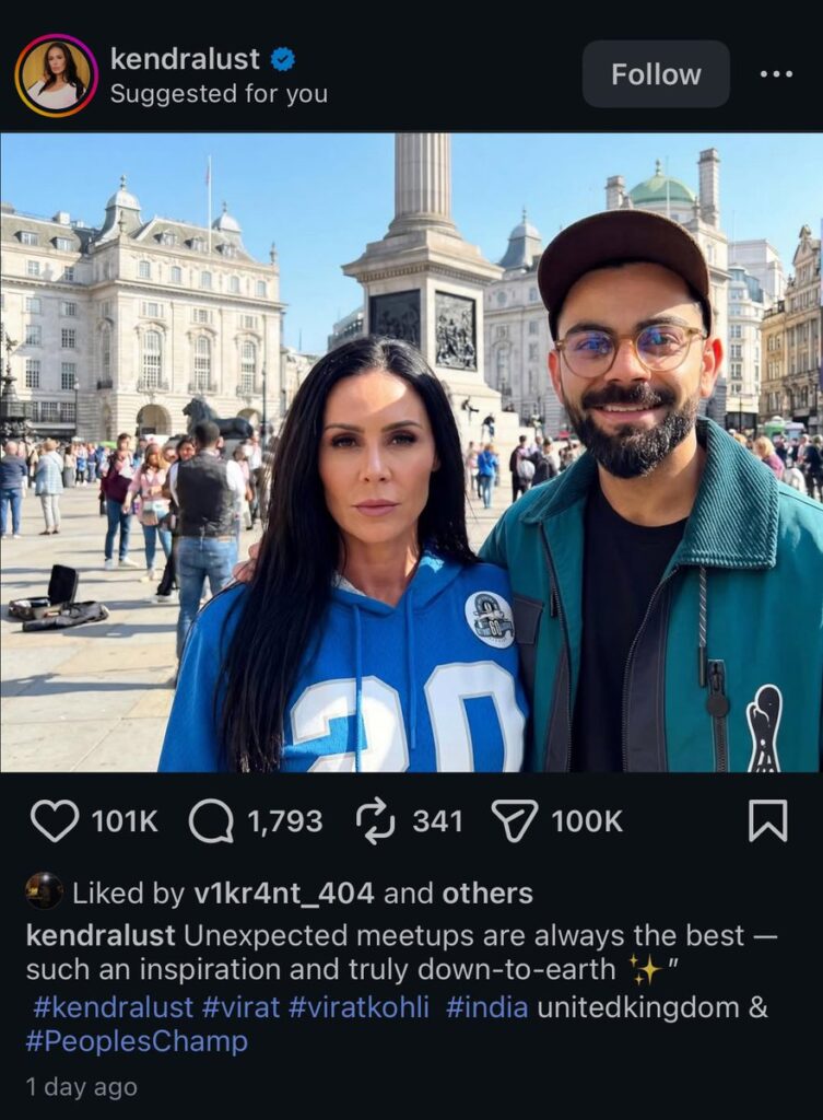Kendra Lust Virat Kohli