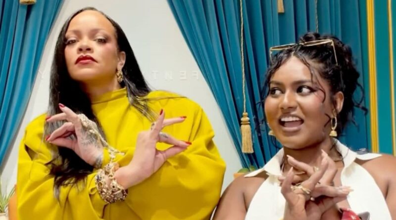 Rihanna Learns Bharatanatyam