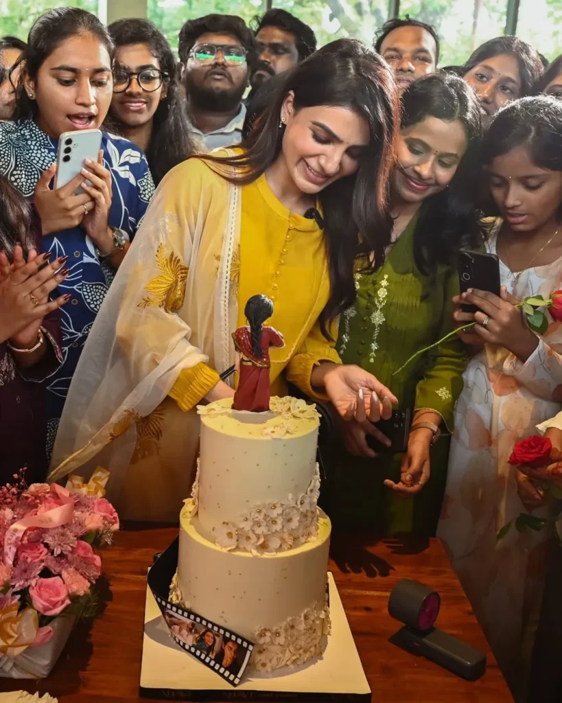 Samantha Ruth Prabhu celebrated her 39th birthday