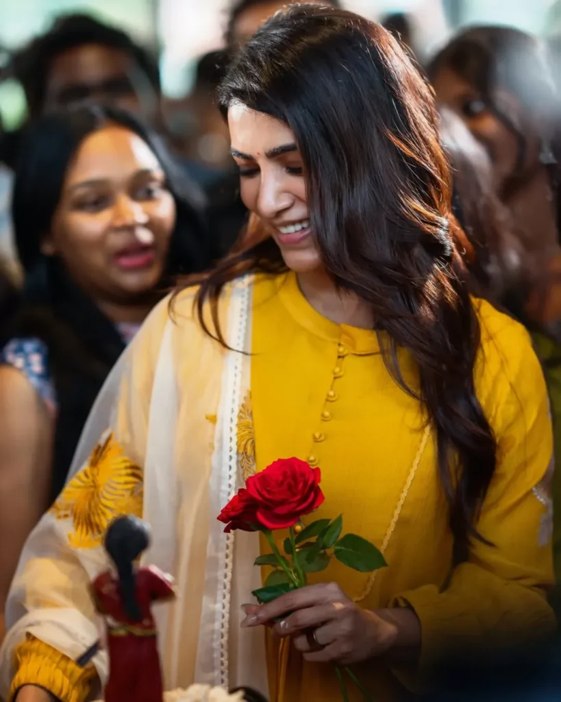 Samantha Ruth Prabhu celebrated her 39th birthday