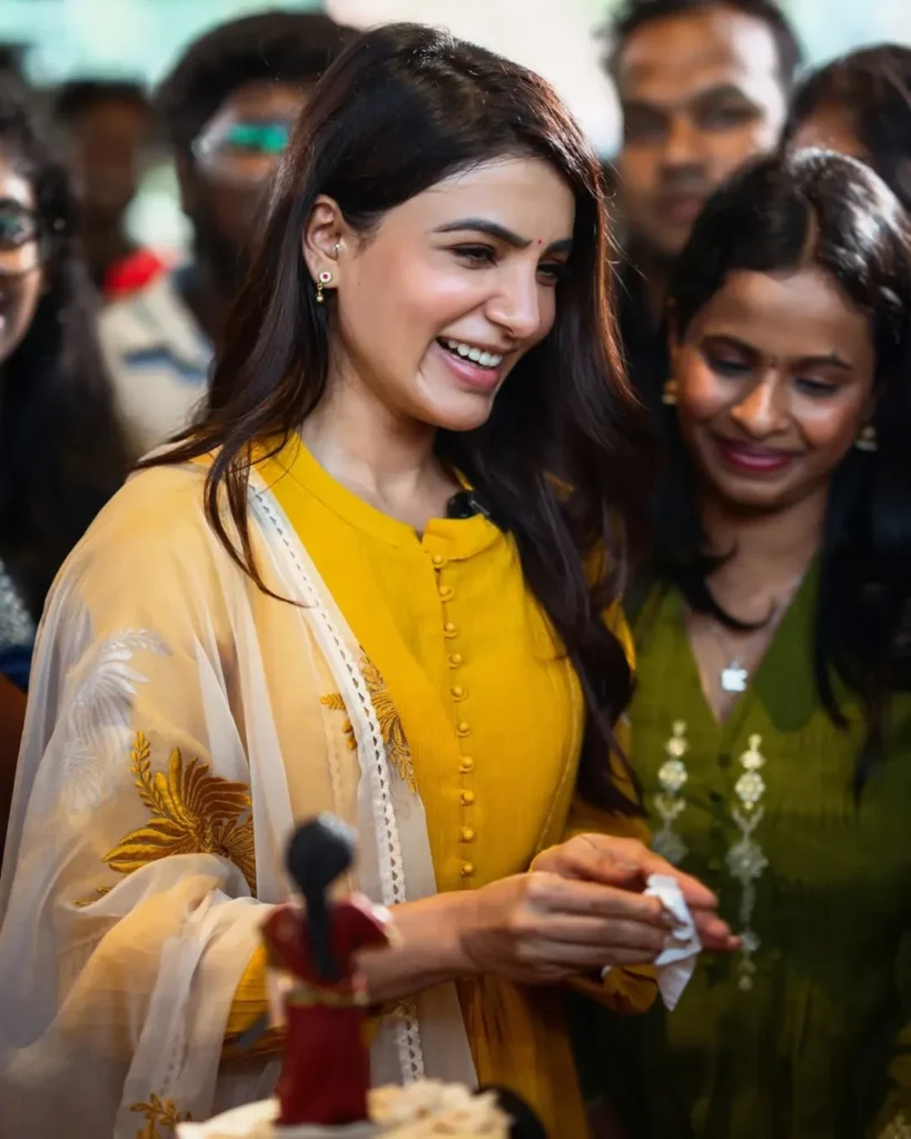 Samantha Ruth Prabhu celebrated her 39th birthday