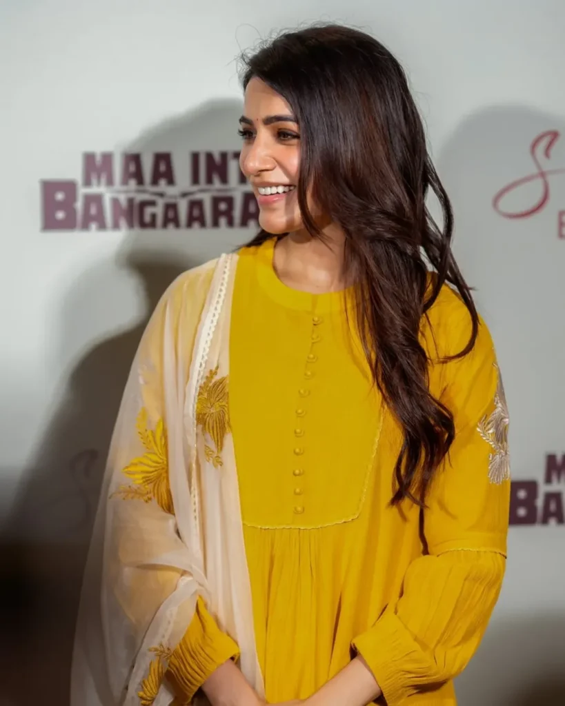Samantha Ruth Prabhu celebrated her 39th birthday