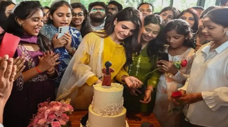 Samantha Ruth Prabhu celebrated her 39th birthday