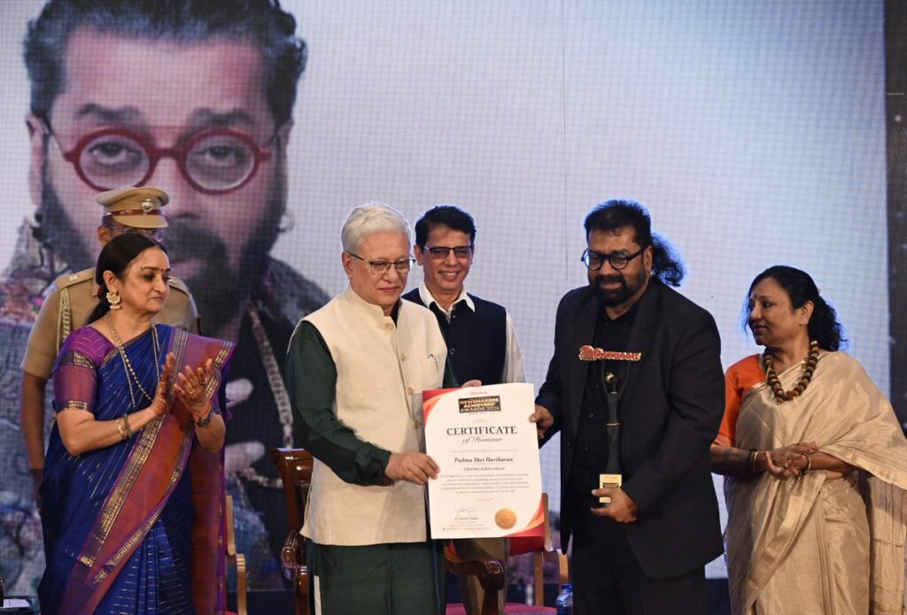 Hariharan Gets Lifetime Achievement