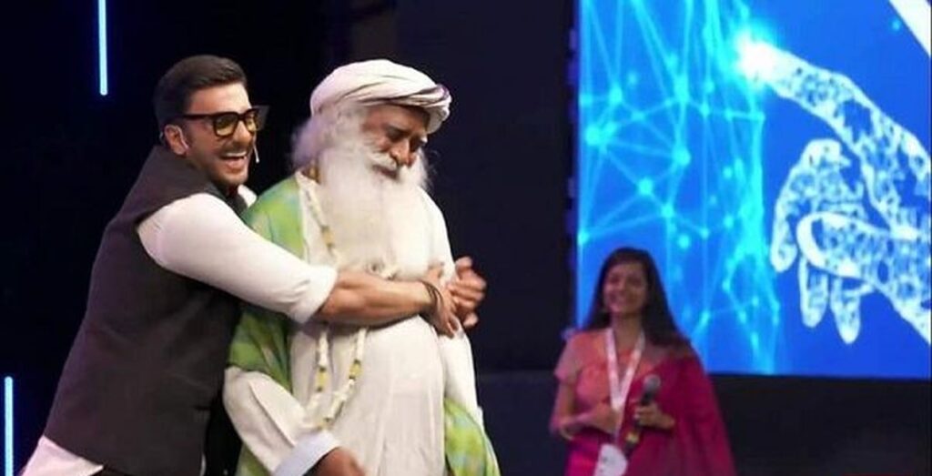 Ranveer Singh Meets Sadhguru