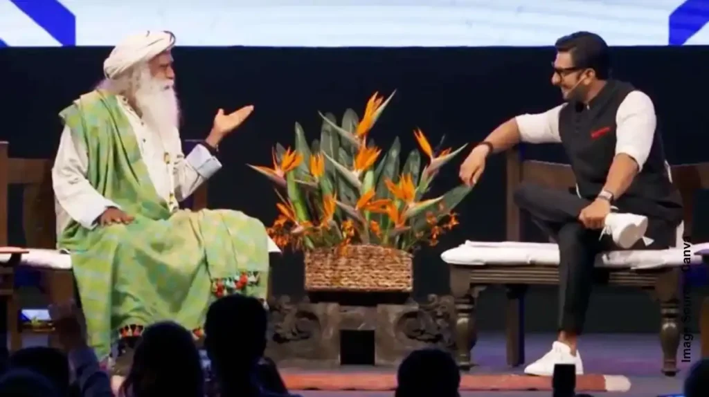 Ranveer Singh Meets Sadhguru