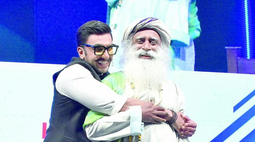 Ranveer Singh Meets Sadhguru