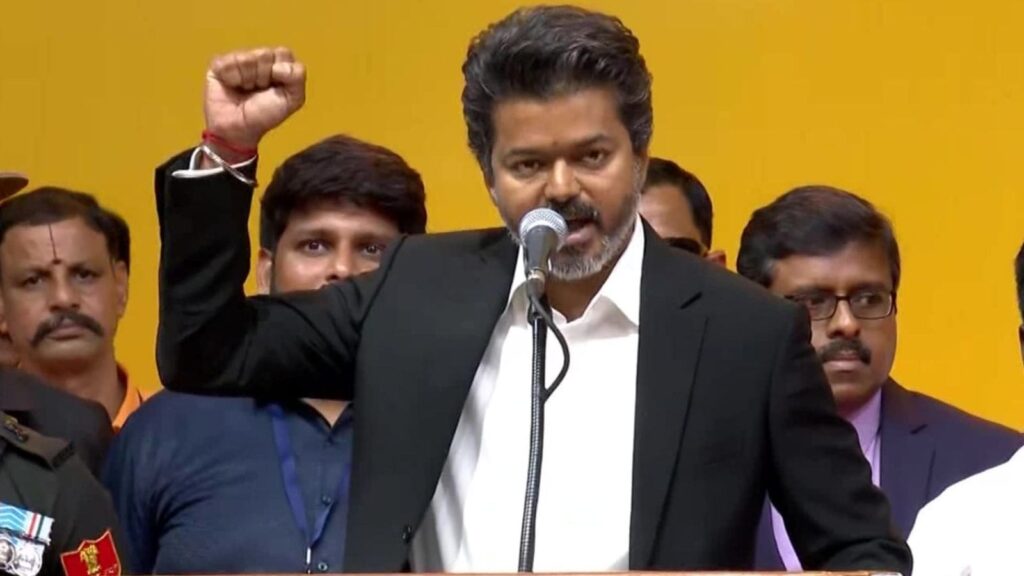 Vijay Thalapathy CM, Tamil Nadu Chief Minister Vijay, Joseph Vijay, Vijay Swearing In, TVK Party Government, Vijay Tamil Nadu Politics, Chennai Swearing In Ceremony