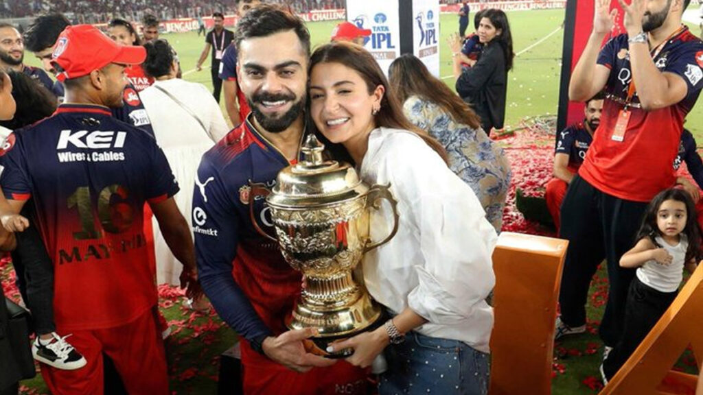 Virat Kohli and Anushka Sharma Dance
