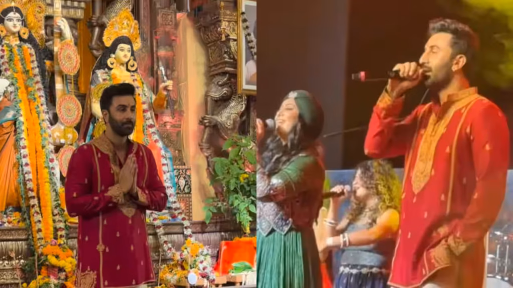 Ranbir Kapoor Durga Puja