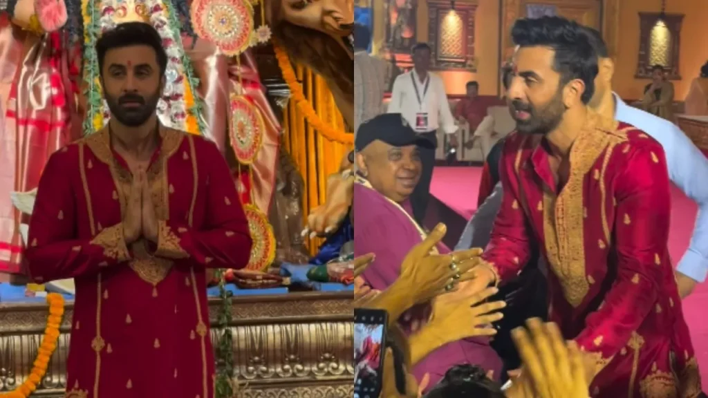 Ranbir Kapoor Durga Puja