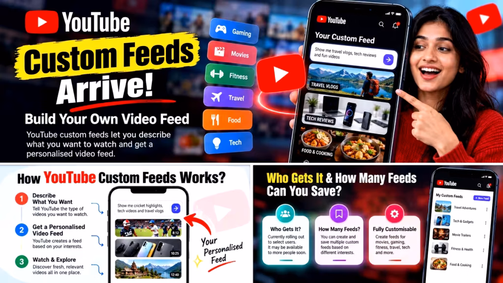 youtube custom feeds personalized
