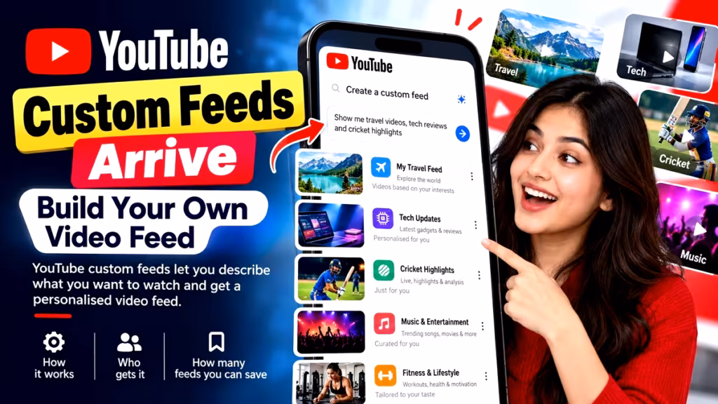 youtube custom feeds personalized